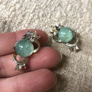 Vintage Clip on Earrings